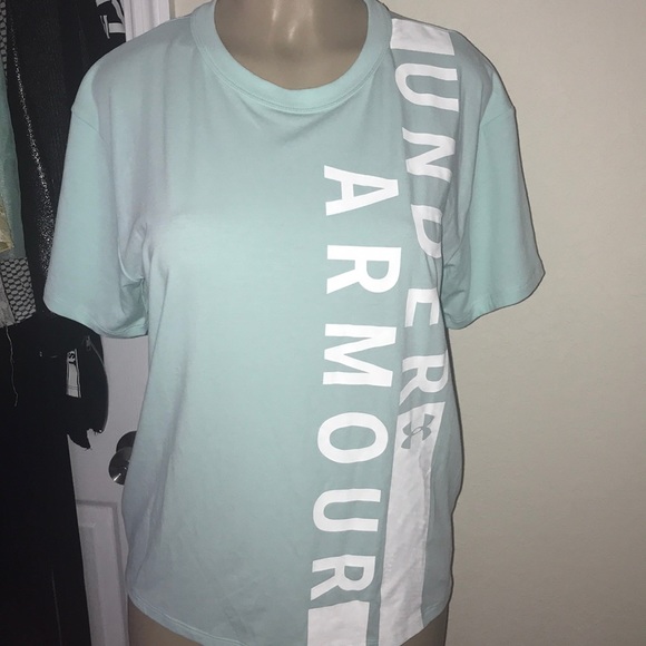 NWT! Under Armour Mint T-Shirt - Picture 3 of 8